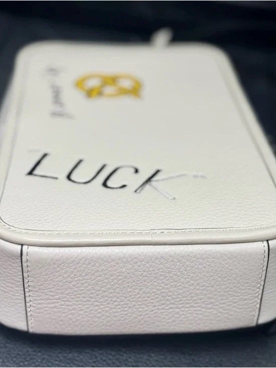 Coach Sullivan Pack Leather Sling Bag Chalk Multi Chest Crossbody Unisex NWOT - Picture 13 of 13